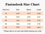 Fantaslook Plus Size Sweatshirts for Women Crewneck Casual Tunic Tops Loose Long Sleeve Shirts - Image 11