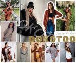 Dokotoo Womens Gray Chunky Cable Knit Casual Cardigan Solid Color Button Down Open Front Loose Sweater Outwear Size Large US 12-14 - Image 10