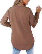 Fantaslook Plus Size Sweatshirts for Women Crewneck Casual Tunic Tops Loose Long Sleeve Shirts - Image 7
